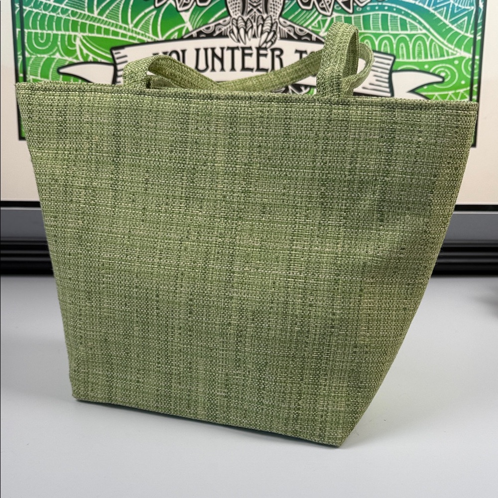 Orvis small tote, purse, green